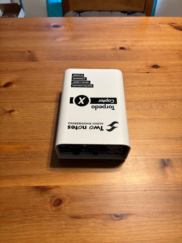Two Notes Torpedo Captor X 8ohm Stereo Reactive Load Box / Attenuator 2020 - White image 1