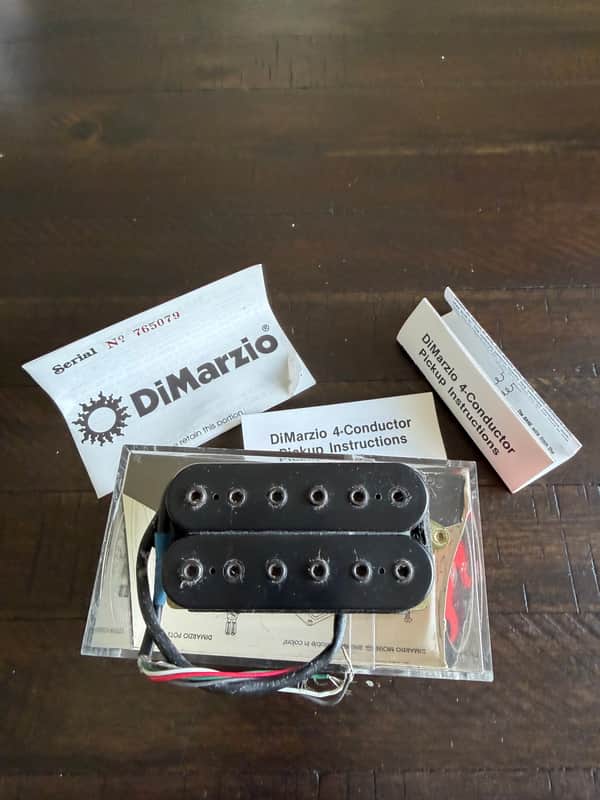 DiMarzio DP151 BK PAF Pro Humbucker Pickup image 1