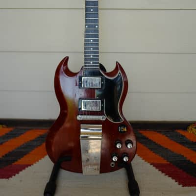 Gibson 1963 SG Owned by Owned by Jess Carson of Midland image 1