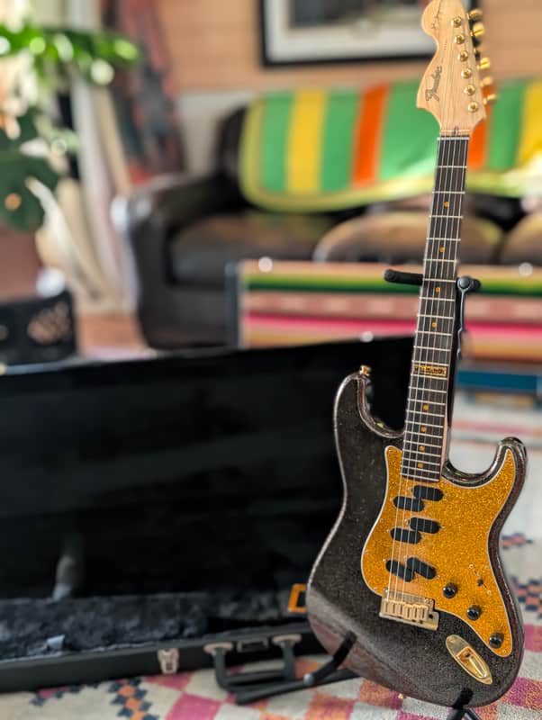 Fender Limited Edition '97 John Jorgenson Hellecaster 1997 - 1998 - Black Sparkle image 1