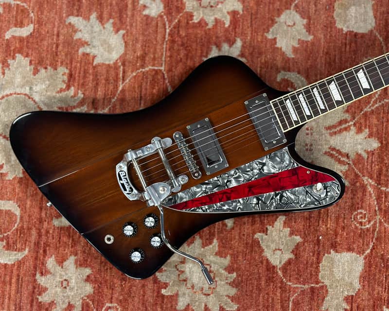 メ*ネ様 売切御免！gibson firebird bigsby 純正ハードケー 2016 Gibson Firebird T w/ Vibratmate Bigsby B5 & Custom