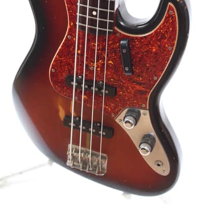 1989 Fender Jazz Bass American Vintage '62 Reissue sunburst image 3