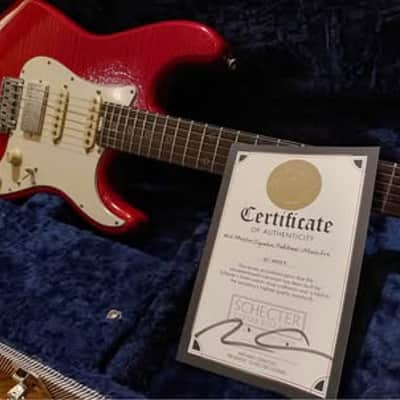 Schecter Nick Johnston USA Signature  - Atomic Fire image 7