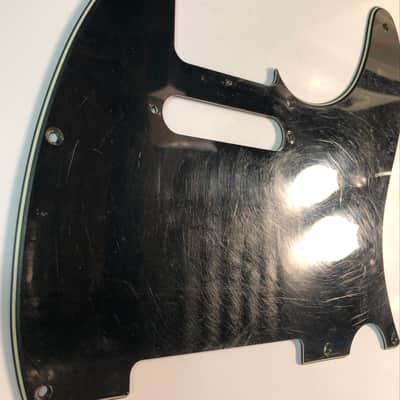 Fender? Telecaster Style 3-Ply Pickguard - Black image 4