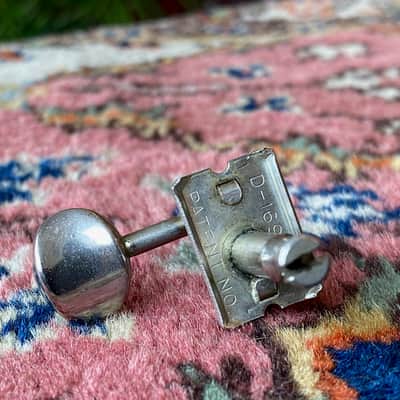 1964 1965 1966 Fender Kluson Deluxe double line nickel tuner D-169400 Patent No image 5