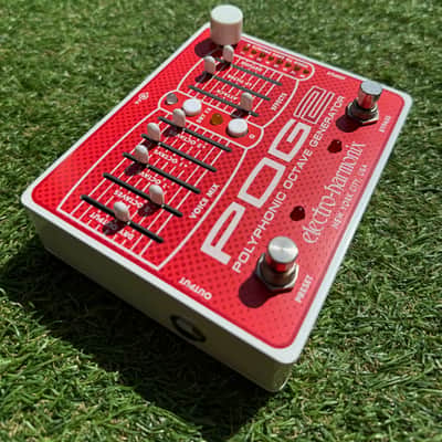 Electro-Harmonix POG2 Polyphonic Octave Generator 2009 - Present - Red / White image 7