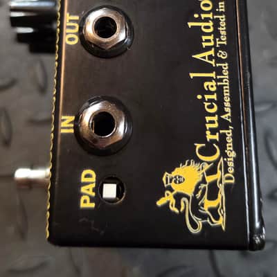 Crucial Audio Tone Nugget Vacuum Tube Booster & Tone Sweetener Shaper Boost Drive image 4