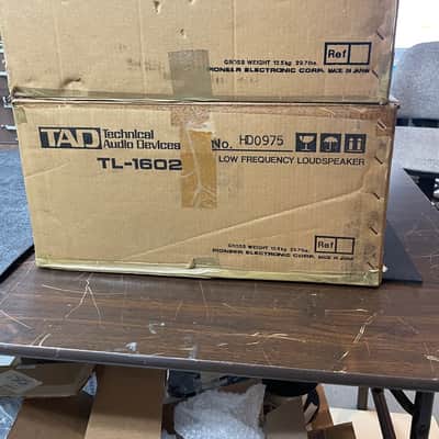 Pioneer Tad TL-1602 Low Frequency Loudspeaker 1987 - black image 6