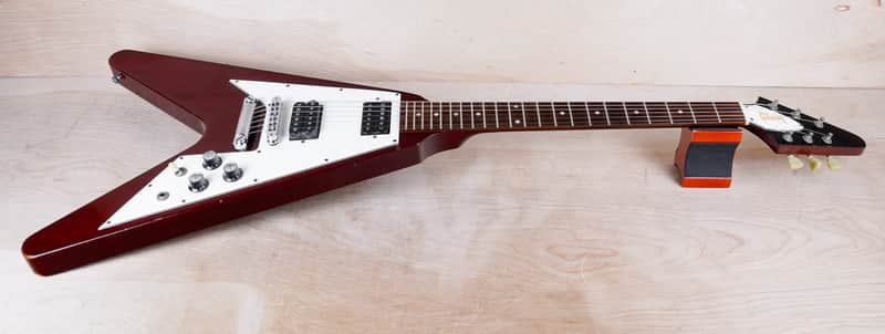 Gibson Flying V '67 Reissue 1998 Cherry w/ OHSC | Reverb