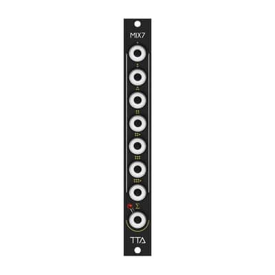 Tiptop Audio MIX7 Analogue Summing Mixer Module - Black image 2