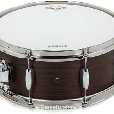 Tama TLJC146 STAR Reserve Solid Japanese Cedar 14 x 6-inch Snare Drum - Burnt Oiled Cedar (TLJC146BOCd3) image 5