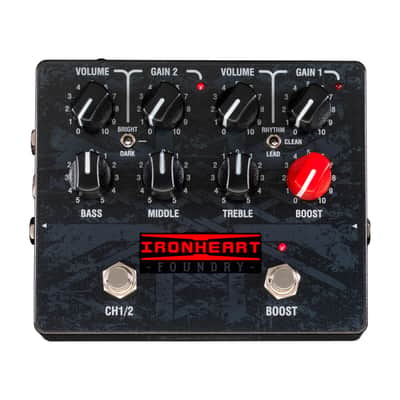 Laney IRONHEART IRF-LOUDPEDAL 2 Channel 60w Guitar Amp In A Pedal Form Factor The Perfect 60 Watt Fly Rig image 2