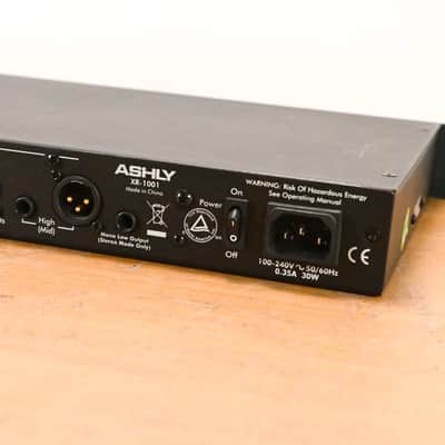 Ashly XR-1001 Stereo 2-Way, Mono 3-Way Crossover CG010DW | Reverb