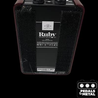 Universal Audio Ruby ’63 Top Boost Amplifier 2022 - Present - Ruby / Silver - X18709 image 6