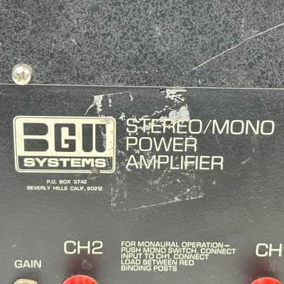 Vintage BGW 500D Mono/Stereo Power Amplifier | Pro Audio Amp | Made in USA image 13