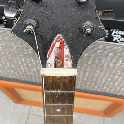 B.C. Rich Warlock cut Widow headstock image 2