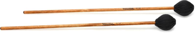 Innovative Percussion FS150 Field Soft Marimba Mallets - Gray Yarn - Birch (3-pack) Bundle image 1