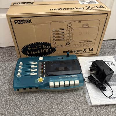 [Rare] Fostex X14 Vintage Analog 4 Track Cassette Multitracker Recorder Portastudio [custom pitch mod] image 2