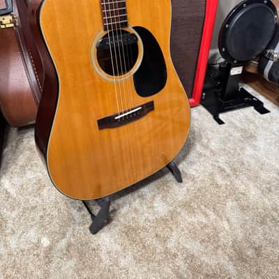Takamine F-340S lawsuit era 1976 Japan w/ pickup and OHSC image 2