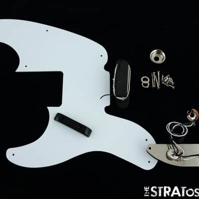 Fender Squier 50s CV Classic Vibe P Bass Precision, LOADED PICKGUARD White Bild 2