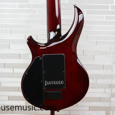 Sterling MAJ270X SM John Petrucci Signature - Blood Orange Burst image 2