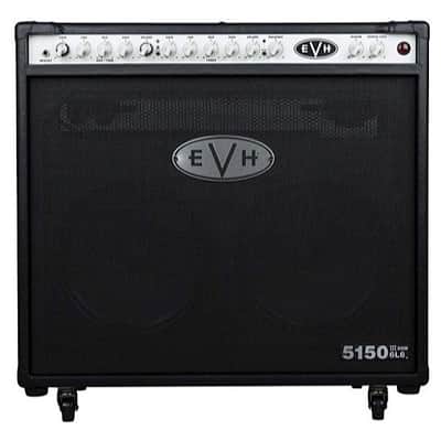 EVH 5150III 50 Watt 6L6 2x12 Guitar Combo Amplifier, Black image 1