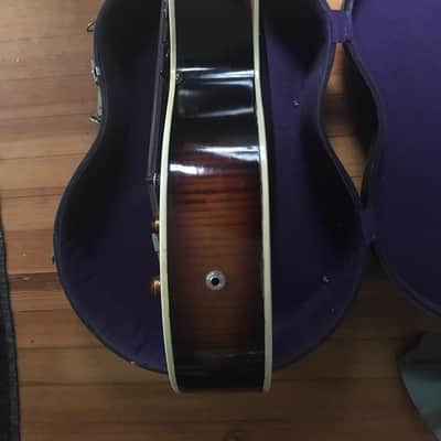 1936 Orpheum No. 3 Archtop Hollow Body Acoustic Electric Guitar W/Original Case P90 Vintage USA image 7