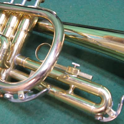 Holton C602RC Cornet 1980's Yamaha Built Monster Bell 5 1/4" - Reconditioned - Case & Yamaha 11C4-7C Mouthpiece image 5