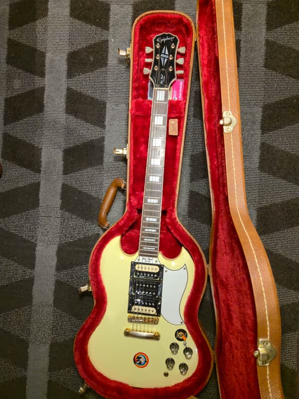 Epiphone G-400 Les Paul (SG) Custom with Gibson HC image 1