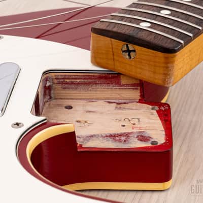 1990 Fender Telecaster Custom '62 Vintage Reissue TL62B-650 Candy Apple Red Near-Mint, Japan MIJ Fujigen image 17