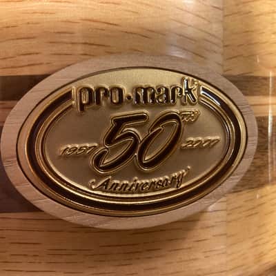 Pro-Mark / Stanbridge - Limited Edition 5.5x14" Japanese White Oak & Walnut Snare Drum (#8 of 50 in 5.5") 2007 image 2