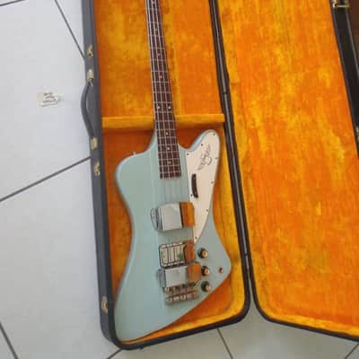 1964 Gibson Thunderbird IV Bass “Frost Blue” Custom Color Rarest of the Rare ! image 9