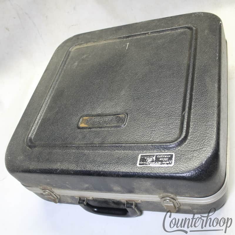 Coffman Music Dayton,OH 5.5x14"Snare Drum Case Vintage Stand/Stick Comp Rogers image 1