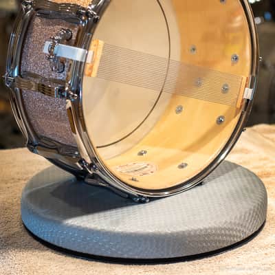 Ludwig LS403 6.5x14 Classic Maple Snare Drum 2017 - Champagne Sparkle image 2