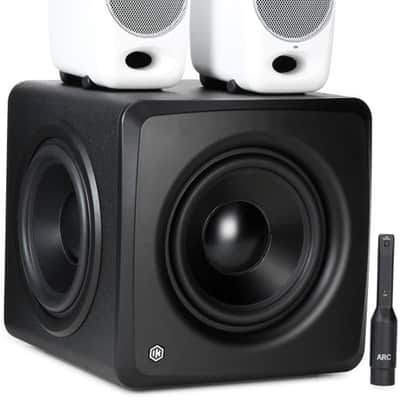 IK Multimedia 2.1 iLoud Micro Monitor Bundle - White image 2