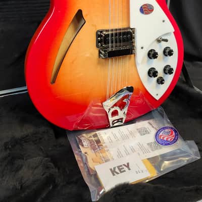 Rickenbacker 330/12 FireGlo 12-String Hollowbody Guitar, w/HSC image 5