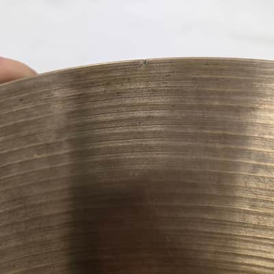 A. Zildjian 16" 1970s Thin Stamp Crash Cymbal - 1,010g (245-20) image 10