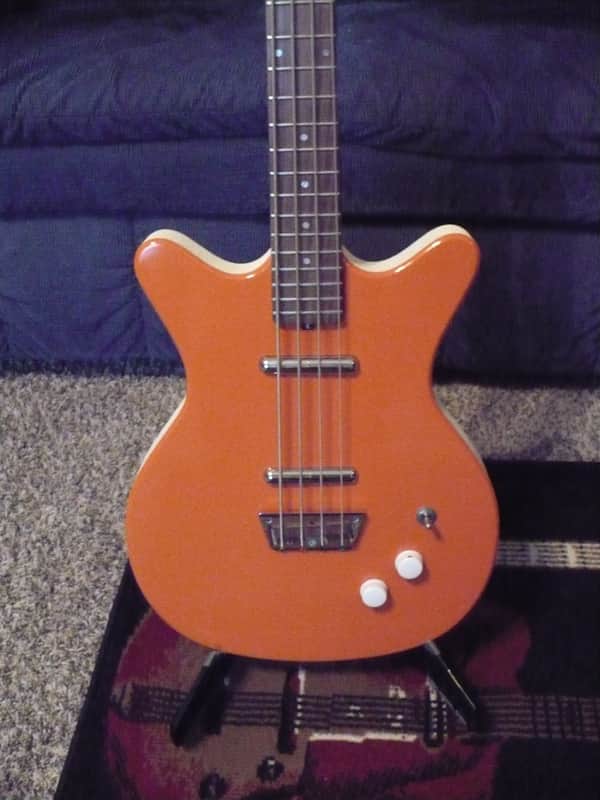 Jerry Jones Shorthorn Bass 4 String Orange image 1