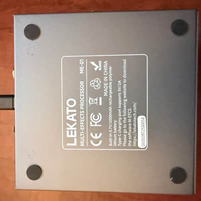 Lekato Multi Effects Processor ME-01 2025 - Metel Grey image 4