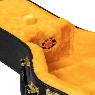 Gibson Lifton Historic Hardshell Case Les Paul Black/Goldenrod image 3
