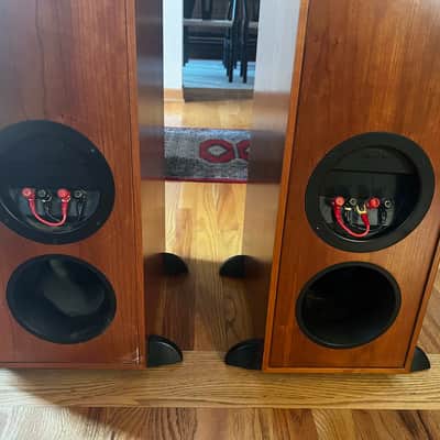 Klipsch Klipsch RF-5/RF-7/RS-7 SET | CHERRY FINISH 2000s - Cherry/Black image 5