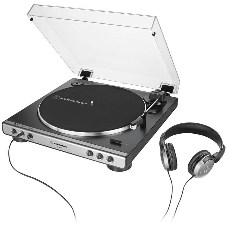 Audio-Technica AT-LP60XHP Belt-Drive Turntable with Headphones image 1