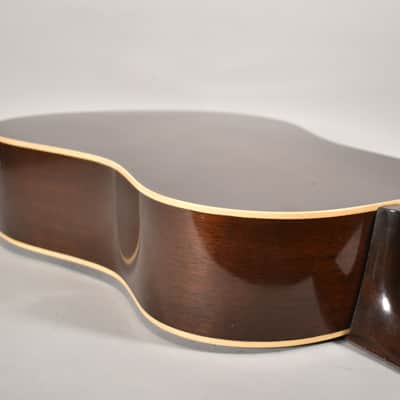 Pre War Guitars Model J Lefty Sunburst Relic Slope Shoulder Acoustic Guitar w/OHSC image 15