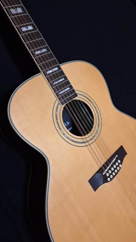 Sakura Super Jumbo 12 String - Natural Gloss-Nice! image 1