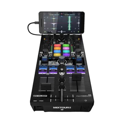 Reloop Mixtour Pro All-In-One Four-Deck DJ Controller with Audio Interface and Flexible Performance Pad Section image 5