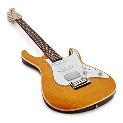 Cort G280 Select - Amber - Flame Maple/Alder Body image 2