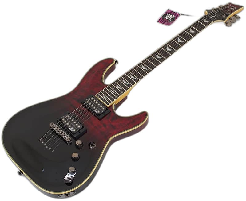 Schecter Omen Extreme-6 Guitar Blood Burst B-Stock 0940 image 1