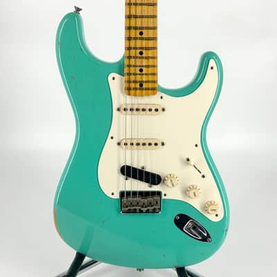 2017 Fender Custom Shop ’56 Relic Stratocaster – Sea Foam Green image 4