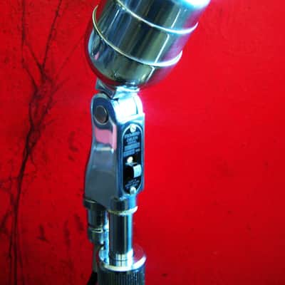 Vintage 1950's Stromberg Carlson MD-37CS dynamic microphone / Electro Voice 630 variant Hi Z harp mic w cable & stand image 3