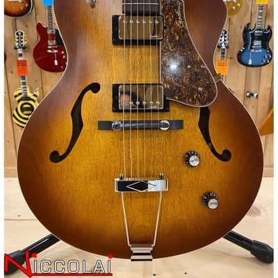 GODIN 5th Avenue Cutaway KingPin II HB Cognac Burst image 3
